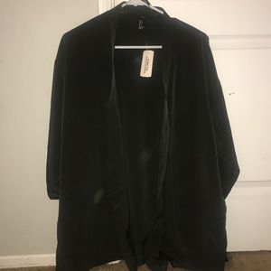 Olive Woven Cardigan